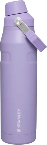 Miniatura 16 de Stanley IceFlow - Botella de agua de flujo rápido, tapa de boquilla en ángulo, ligera y a prueba de fugas para viajes y deportes, acero inoxidable