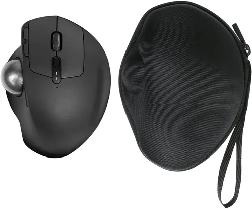 Miniatura 3 de co2CREA Carcasa rígida de repuesto para mouse Logitech MX Ergo S/MX Ergo Wireless Trackball (caja negra)