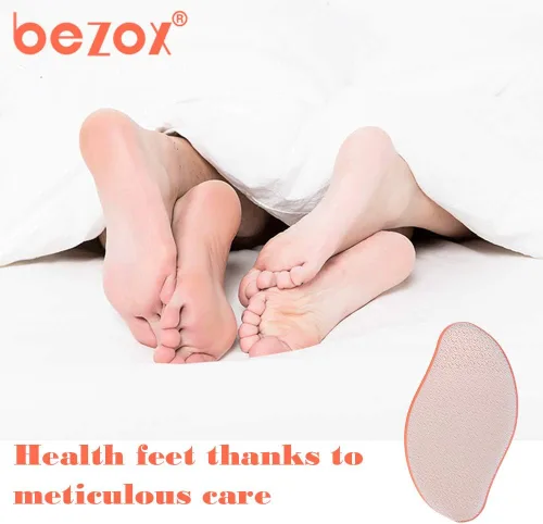 Miniatura 2 de BEZOX Lima de Pies de Cristal Removedor de Callos, Raspador de Pies de Pedicura para Callos, Pieles Gruesas y Duras, Raspador de Pies Portátil