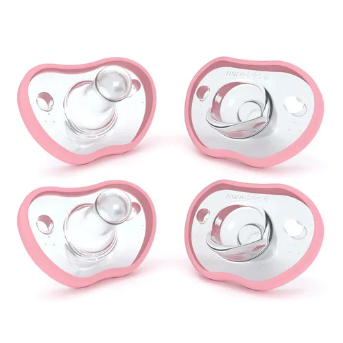 Miniatura 13 de Nanobebe - Chupetes para bebés de 0 a 3 meses, ortodónticos, se curvan cómodamente con el contorno de la cara, galardonados para bebés que