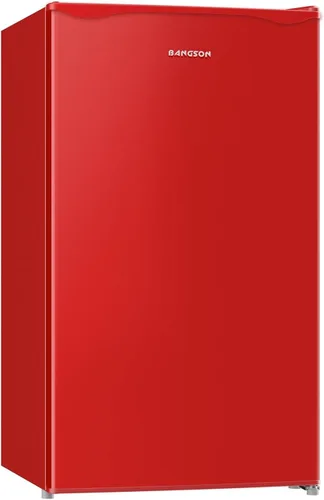 Miniatura 10 de BANGSON Mini refrigerador con congelador, 3.2 pies cúbicos, refrigerador pequeño de una sola puerta, eficiencia energética, bajo ruido, mini Blanco