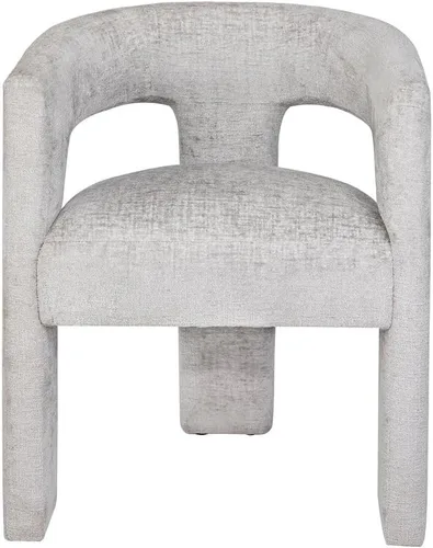 Miniatura 18 de Jofran Gwen - Silla decorativa tapizada de jacquard, moderna silla escultórica de felpa de lujo para comedor o sala de estar, sillas para sala