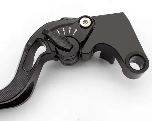 Miniatura 4 de Krace CNC 3D textura motocicleta ajustable forma de serpiente tipo embrague palancas de freno para Honda Z125 mono bike 2018-2019 CB300R 2019