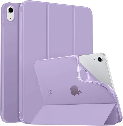 Miniatura 80 de MoKo Funda para iPad (A16) de 11ª generación 2025/10ª generación 2022, iPad de 11 pulgadas/10.9 pulgadas con cubierta trasera translúcida de TPU