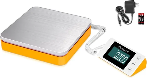 Miniatura 10 de Fuzion Báscula de envío: báscula postal inalámbrica de 110 libras x 0.1 oz, pantalla LCD grande, 5 unidades, báscula digital para paquetes, opciones