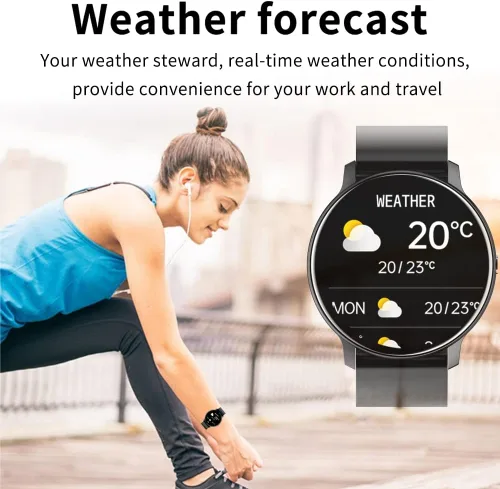 Miniatura 7 de Reloj inteligente para TCL 20 A 5G – Relojes de seguimiento de actividad física para hombres y mujeres, IP67 resistente al agua con pantalla táctil