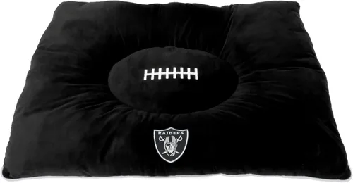 Miniatura 15 de NFL PET Bed - Cama de almohada de felpa suave y acogedora de Arizona Cardinals. Cama de fútbol para perros. Cama de colchón deportivo cálido
