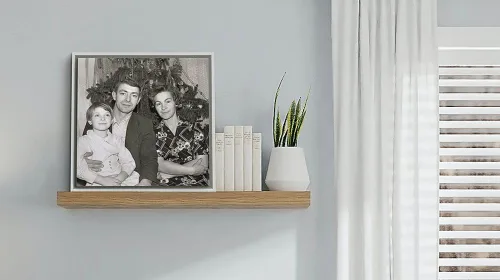 Miniatura 3 de CANVAS ON DEMAND Impresiones en lienzo personalizadas enmarcadas con tus fotos, imagen personalizada de familiares, amigos y mascotas, 18 x 24