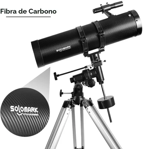 Miniatura 2 de Telescopio 130EQ Reflector Newtoniano para Adultos, Telescopios Profesionales para Astronomía, Incluye Lente Barlow 1.5X, Adaptador para Smartphone