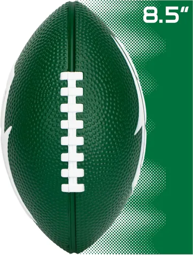Miniatura 2 de Franklin Sports NFL - Fútbol americano de espuma para niños, pelota suave de tamaño junior de 8.5 pulgadas con logotipos 3D, perfecta para el día