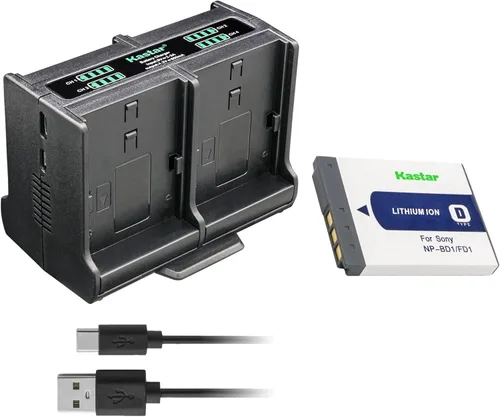 Miniatura 9 de Kastar Cargador de batería cuádruple compatible con cámaras Sony Cyber-Shot DSC-TX1, Cyber-Shot DSC-G3, Cyber-Shot DSC-T2, Cyber-Shot DSC-T70