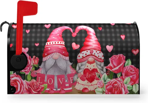 Miniatura 13 de Funda para buzón de verano magnética, girasol de verano impermeable, fundas para buzón de primavera, mariposas florales, buzón de poste, cubiertas