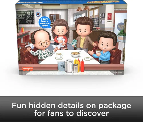 Miniatura 6 de Little People Collector Seinfeld TV Series Edición especial en caja de regalo para adultos y fanáticos, 4 figuras
