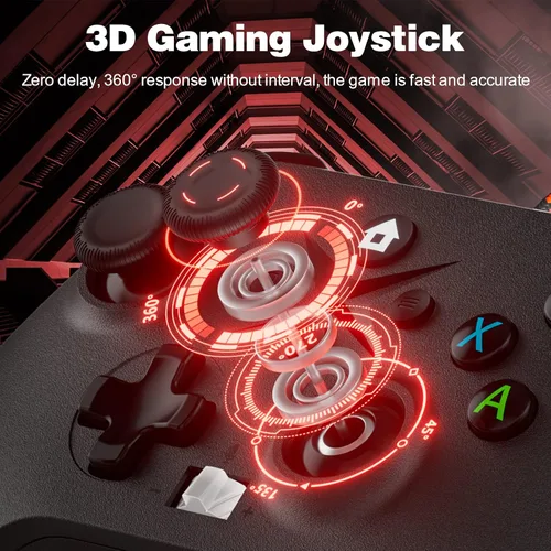 Miniatura 3 de Gamrombo Paquete de 2 controladores con cable compatibles con Xbox Series X/S/Xbox One/Xbox One S/One X, PC con función turbo/macro/conector