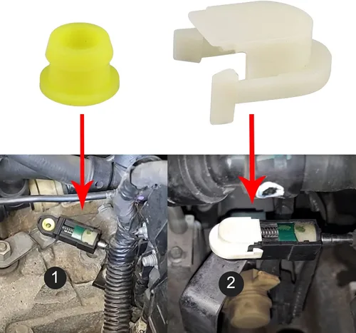 Miniatura 2 de Tubos de cambio de transmisión y tapa para Ford Edge 15-18 Fusion 13-16 C-Max 13-18 Escape 13-19 Transit Connect 13-21, Reemplaza KV6Z-7K340-A