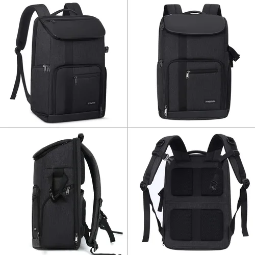 Miniatura 6 de MOSISO Mochila para cámara, Bolsa para cámara de fotografía DSLR/SLR/sin espejo grande para hombres/mujeres con compartimento para laptop de 17.3