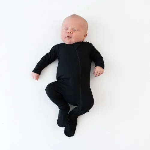 Miniatura 52 de KYTE BABY Pies unisex con cierre de cremallera, rayón hecho de bambú, 0-24 meses