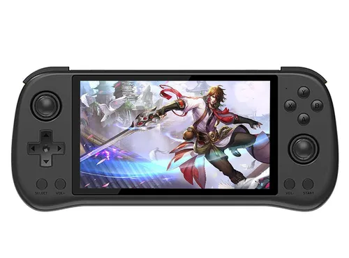 Consola de juegos portátil X55 con pantalla IPS de 5.5 pulgadas, salida HDMI RK3566 CPU, batería de 4000 mAh, consola de juegos portátil retro para