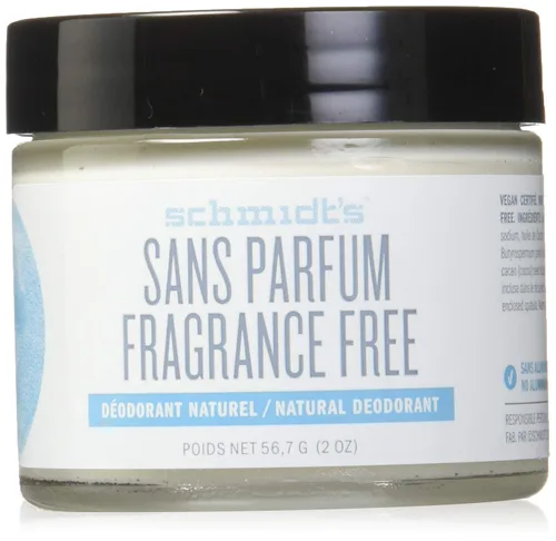 Schmidt's Natural Deodorant, Sin fragancia, 2 onzas