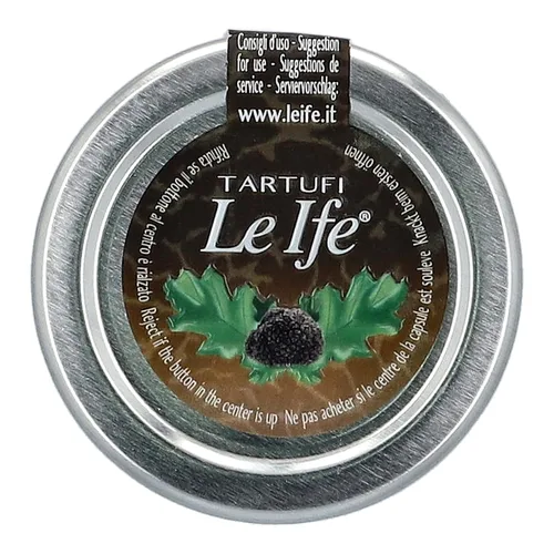 Miniatura 7 de Sicilia - Botella de vidrio de sal marina con trufa negra (3.52 onzas) TARTUFI LE IFE