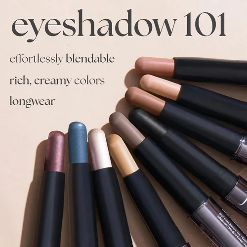 Miniatura 4 de Julep Sombra de ojos 101 de crema a polvo, impermeable, en barra – Marigold Matte – Sombra de ojos mate de larga duración, a prueba de arrugas