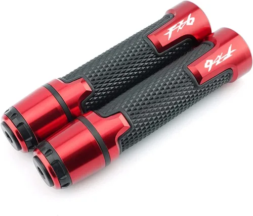 Miniatura 4 de Manillar de motocicleta para Yamaha FZ6R FZ6S FZ6N FZ6 FZ6 Fazer FZ 6 R S N 7/8 pulgadas 0.866 in manillar manillar empuñaduras extremo tapón tapa