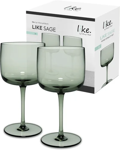 Miniatura 10 de Villeroy & Boch Par de copas de vino de albaricoque/agua