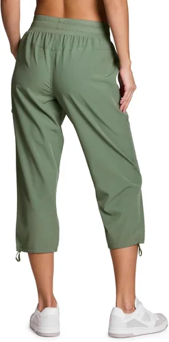 Miniatura 2 de RBX - Pantalón capri deportivo con cordón,ligero, con bolsillos y estilo cargo, para mujer