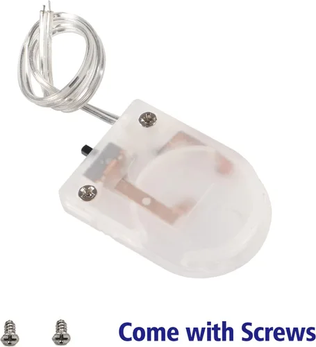Miniatura 3 de Aobao Soporte de batería CR2032, 15 piezas, soporte de batería CR2032 con interruptor, soporte para celda de moneda, 1 soporte de batería de botón