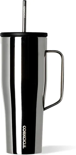 Miniatura 9 de Corkcicle Cold Cup XL - Vaso aislado con asa – Mantiene las bebidas frías 12 horas – Triple aislamiento – Tapa a prueba de derrames – Regalo de Café