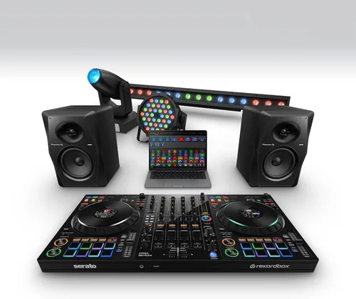Miniatura 7 de Pioneer DJ DDJ-FLX10 Edición Limitada - Controlador DJ de 4 canales para Rekordbox & Serato - Negro
