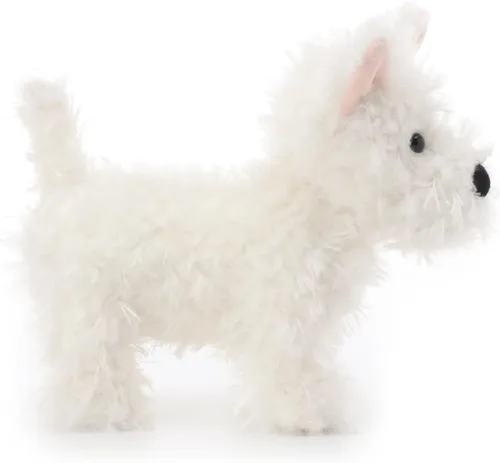 Miniatura 3 de Apricot Lamb Encantadores animales de peluche West Highland para niños, suaves y lindos juguetes de peluche para bebé niña y niño, 7.9 pulgadas