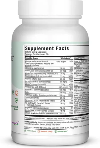 Miniatura 2 de Maxi Health Multivitaminas para hombres y mujeres – Vitaminas diarias completas para energía, función inmune y apoyo al bienestar – Multivitamínico