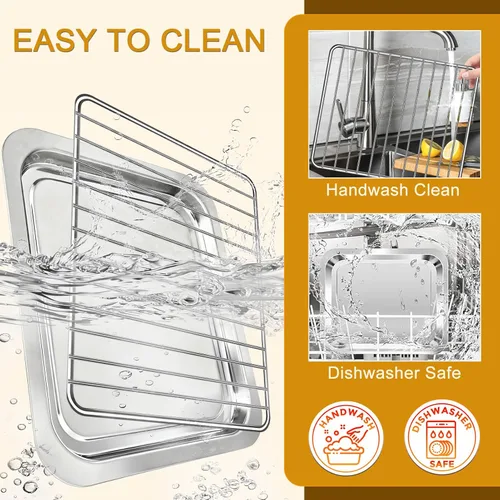 Miniatura 5 de Piezas de repuesto para freidora de aire Emeril Lagasse Everyday 360, accesorios de freidora de aire de acero inoxidable antiadherente de grado