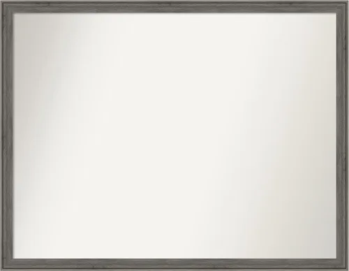 Miniatura 73 de Amanti Art Espejo personalizado, espejo de baño gris plomo a rayas, espejo de pared o espejo de tocador de baño sobre el fregadero