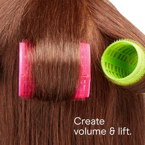 Miniatura 6 de Conair Rulos para el cabello de varios tamaños y colores, con autoajuste, 31 piezas con bolsa de almacenamiento (paquete de 1)