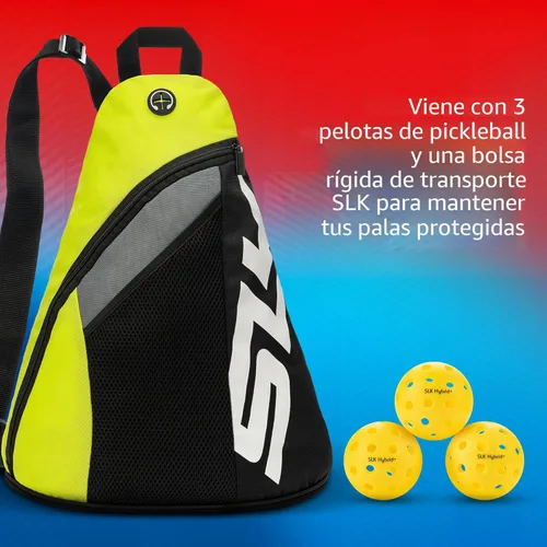 Miniatura 7 de Selkirk Sport SLK - Juego de raquetas de pádel de 2 Diseñadas en los Estados Unidos Elija el juego SLK Neo de grafito, el juego SLK Neo de fibra