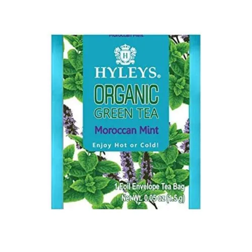Miniatura 5 de Hyleys Té verde orgánico sabor a bayas de acai y arándanos - 25 bolsas de té