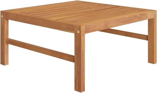 Miniatura 6 de Ensemble de Salon de Jardin 4 Pièces en Teck Crème avec Coussins Polyester, Confortable et Modulaire Pour Terrasse, Balcon ou Jardin, Design