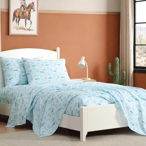 Miniatura 47 de Wrangler - Juego de sábanas tamaño Queen, ropa de cama ultrasuave y ligera, ligera para comodidad durante todo el año, bolsillos profundos, sábanas