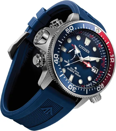 Miniatura 4 de Citizen Reloj Promaster Aqualand Eco-Drive Movement para hombre Azul Patchwork