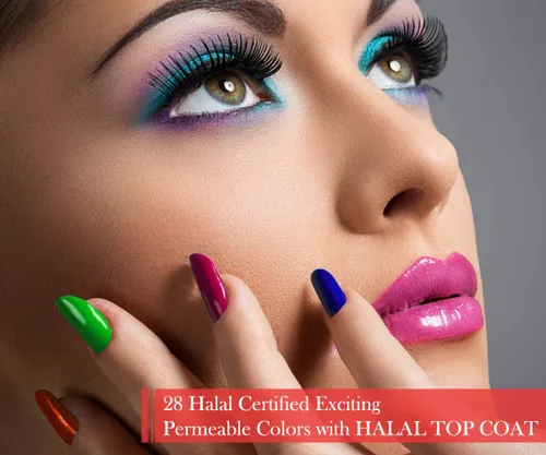 Miniatura 7 de Esmalte de uñas con certificado Halal de Karma - Verdaderamente transpirable, libre de crueldad animal y vegano - Esmalte de uñas permeable al