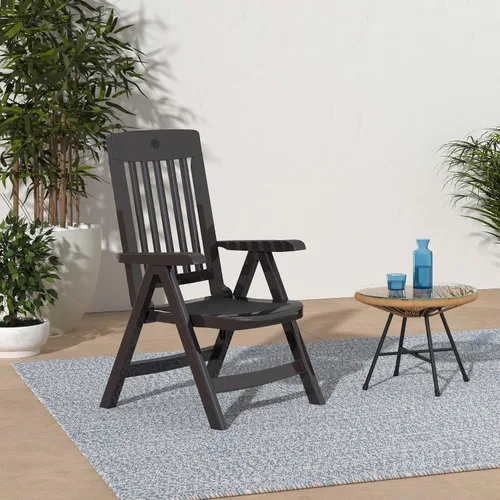 Miniatura 2 de KETTLER Sieger Silla Plegable Resina Gris Antracita