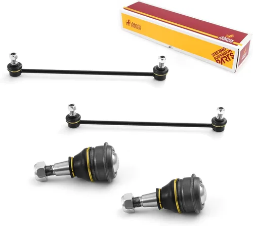 Miniatura 101 de Metrix Premium Chassis Parts - Juego de 4 piezas de articulación de rótula superior y barra estabilizadora delantera para Ford Ranger RWD 1998-2011