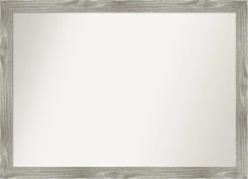 Miniatura 128 de Amanti Art Espejo personalizado, espejo de baño gris plomo a rayas, espejo de pared o espejo de tocador de baño sobre el fregadero