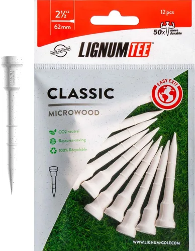 Miniatura 10 de LIGNUM Camisetas de golf irrompibles de microwood 50 veces más duraderas/ajustables/innovadoras fibra de madera y adhesivos naturales/camiseta
