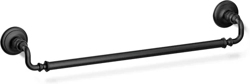 Kohler 72568-BL Artifacts® - Toallero (24 pulgadas), color negro mate