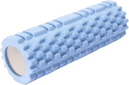 Miniatura 9 de Rodillo de espuma de alta densidad para masaje muscular, alivio del dolor para espalda, piernas y brazos (rosa)