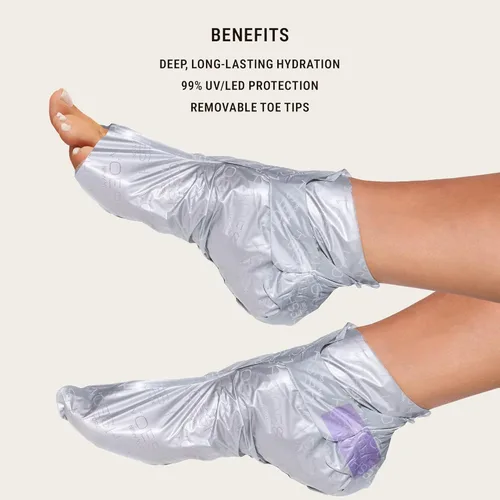 Miniatura 2 de VOESH - Calcetines exfoliantes para peeling, un par de máscaras de pies, peeling de pies, calcetines de máscaras de pies, removedor de callos