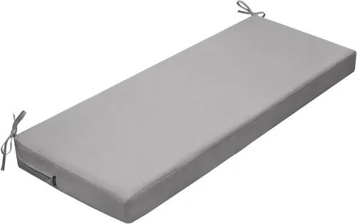 Miniatura 20 de idee-home Cojín de banco para exteriores impermeable, cojines de banco para muebles de exterior, almohadilla de asiento de repuesto para columpio